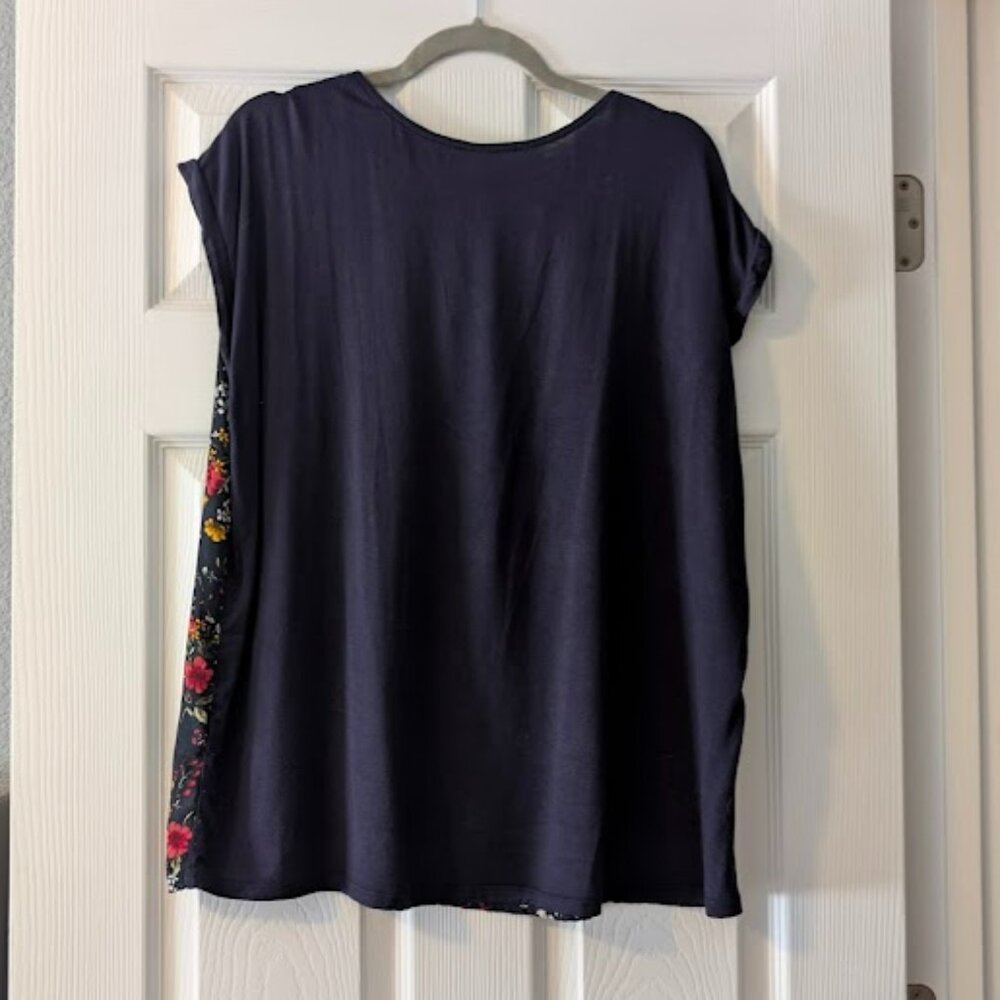Papermoon Reece Mixed Media Blouse - Picture 2 of 7